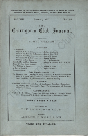 The Cairngorm Club Journal No 48 cover